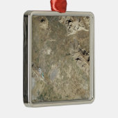 Satelliet-uitzicht van Persepolis Metalen Ornament (Rechts)