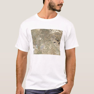 Satelliet-uitzicht van Persepolis T-shirt
