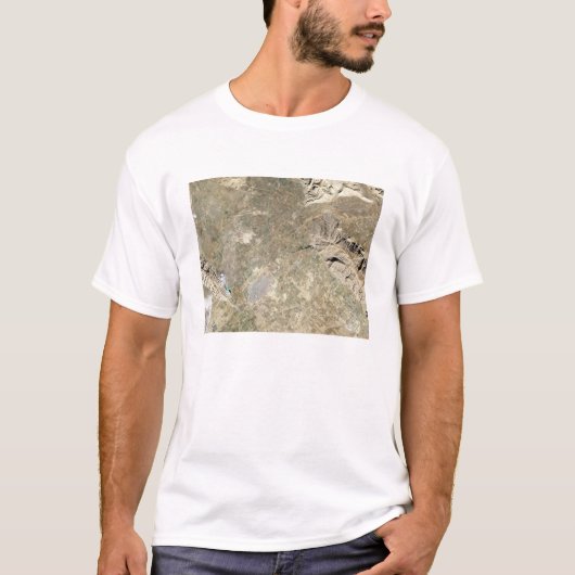 Satelliet-uitzicht van Persepolis T-shirt (Voorkant)