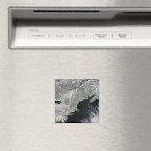 Satelliet-uitzicht van sneeuw magneet (Insitu (Vaatwasser))