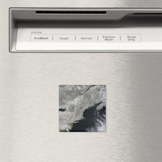 Satelliet-uitzicht van sneeuw magneet (Insitu (Vaatwasser))