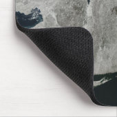 Satelliet-uitzicht van sneeuw muismat (Hoek)