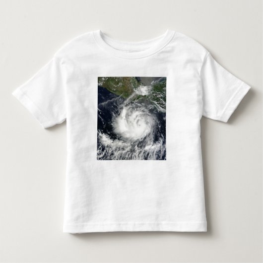 Satelliet uitzicht van Tropisch Storm Darby Kinder Shirts (Voorkant)