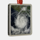 Satelliet uitzicht van Tropisch Storm Darby Metalen Ornament (Rechts)