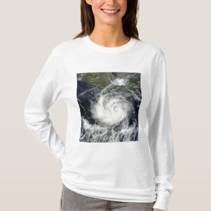 Satelliet uitzicht van Tropisch Storm Darby T-shirt