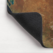 Satelliet-uitzicht van Western Australië Muismat (Hoek)