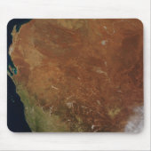 Satelliet-uitzicht van Western Australië Muismat (Voorkant)