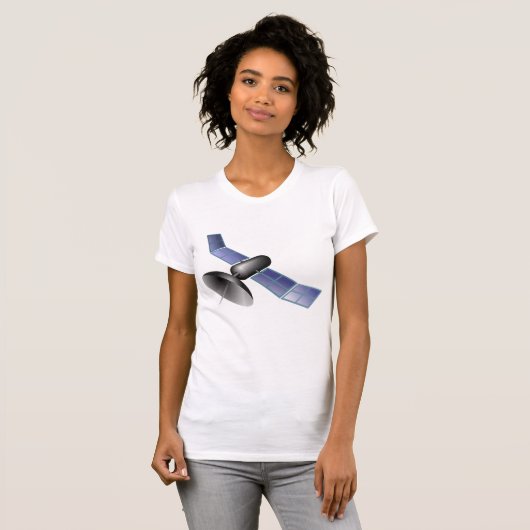 Satelliet vrouwen T-shirt (Voorkant volledig)