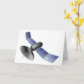 Satelliet Wenskaarten Kaart (Gele Bloem)