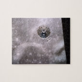 Satellietbestelling in de ruimte legpuzzel (Horizontaal)