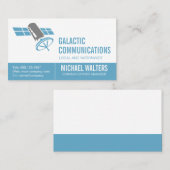 Satellietlogo | Communicatietechnologie Visitekaartje (Voorkant / Achterkant)