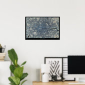 Satellietposter van Londen, Engeland Poster (Thuiskantoor)