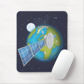 Satellietsatelliet Muismat (Met muis)