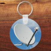 Satellietschotel Sleutelhanger (Voorkant)