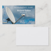 Satellietschotel Visitekaartje (Voorkant / Achterkant)