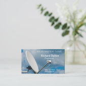 Satellietschotel Visitekaartje (Staand voorkant)