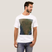 Satellietuitzicht van Centraal-India T-shirt (Voorkant volledig)
