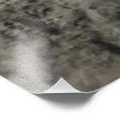 Satellietuitzicht van een aspluim 2 foto afdruk (Hoek)