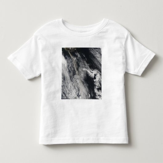Satellietuitzicht van een aspluim 2 kinder shirts (Voorkant)