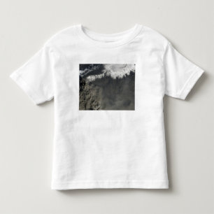 Satellietuitzicht van een aspluim 4 kinder shirts