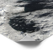 Satellietuitzicht van een aspluim poster (Hoek)