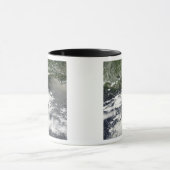 Satellietuitzicht van olieverlies 2 mok (Midden)