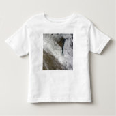 Satellietuitzicht van sneeuw en koud kinder shirts (Voorkant)
