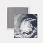 Satellietuitzicht van Tropische Depressie Blas Magneet (Voorkant / Achterkant)