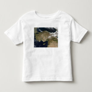 Satellietuitzicht van Turkije Kinder Shirts