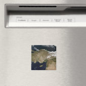 Satellietuitzicht van Turkije Magneet (Insitu (Vaatwasser))