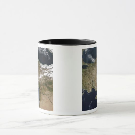 Satellietuitzicht van Turkije Mok (Midden)