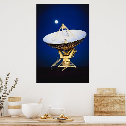 Satellite Dish Poster (Keuken)