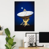 Satellite Dish Poster (Thuiskantoor)