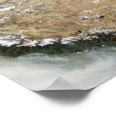 Satellite view of the Tibetan Plateau Poster (Hoek)