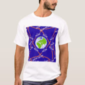 Satellites Orbiting Earth T-shirt (Voorkant)