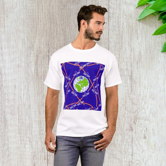 Satellites Orbiting Earth T-shirt