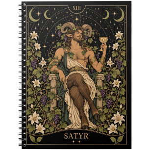 Sater, Sterrenlicht Tarot Kunst Notitieboek