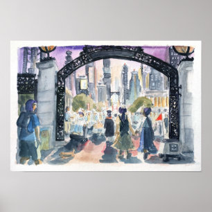 Sather Gate, wat tijd in de toekomst Poster