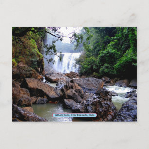 Sathodi Herfsten, Uttar Kannada, India Briefkaart