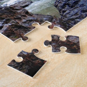 Sathodi-waterval Kalirivier India. Legpuzzel (Zijkant)