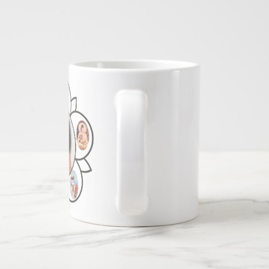 Sathya Sai Baba Jumbo Mok met Sarva Dharma Symbol (Achterkant)