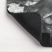 Sathya Sai Baba Lotus Feet on Mousepad Muismat (Hoek)