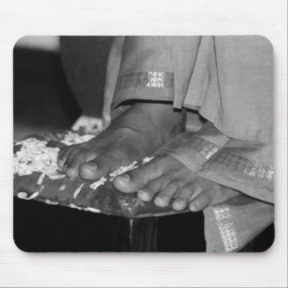 Sathya Sai Baba Lotus Feet on Mousepad Muismat