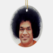 Sathya Sai Baba Ornament Decor Round (Rechts)