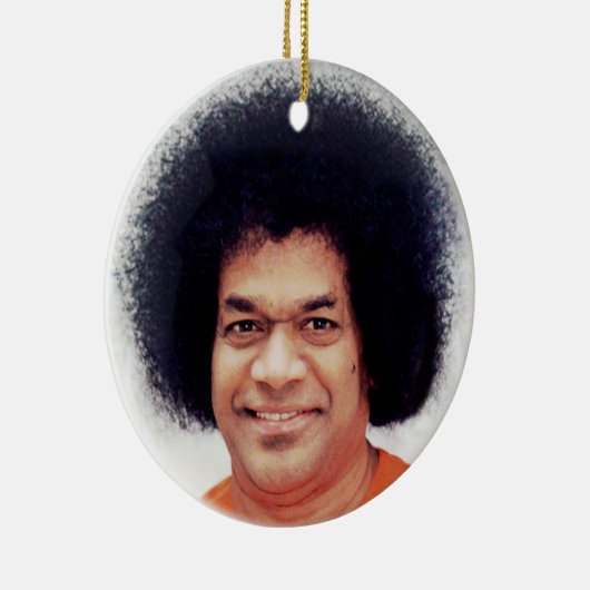 Sathya Sai Baba Ornament Decor Round (Rechts)