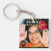 Sathya Sai Baba " Protect ... Sleutelhanger (voorkant)