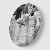 Sathya Sai Baba Round Large Wall klok (Hoek)