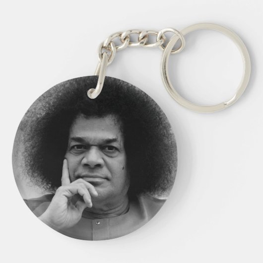 Sathya Sai Baba Sleutelhanger (Achterkant)