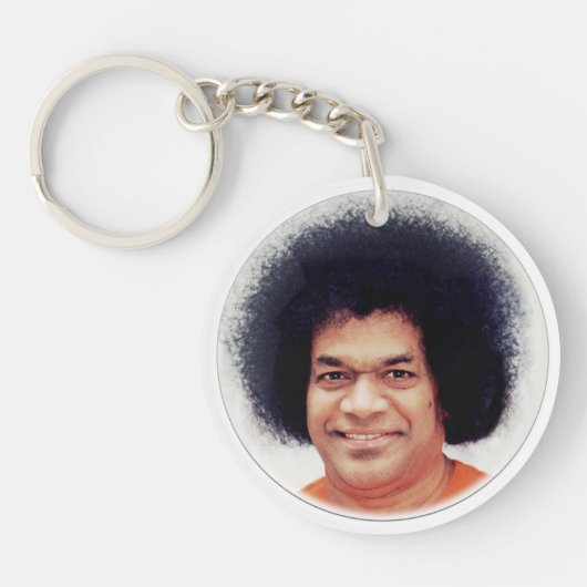 Sathya Sai Baba Sleutelhanger (Voorkant)