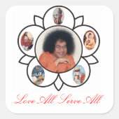 Sathya Sai Baba Sticker (Voorkant)